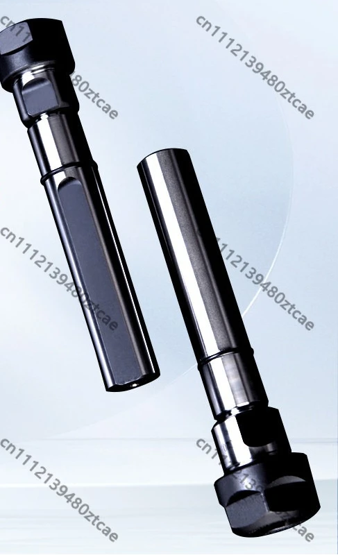 CNC Lathe Retractable Floating Tapping Tool Holder, C20-TER16/20/25-100L Tapping Bar Extension Rod for Threading