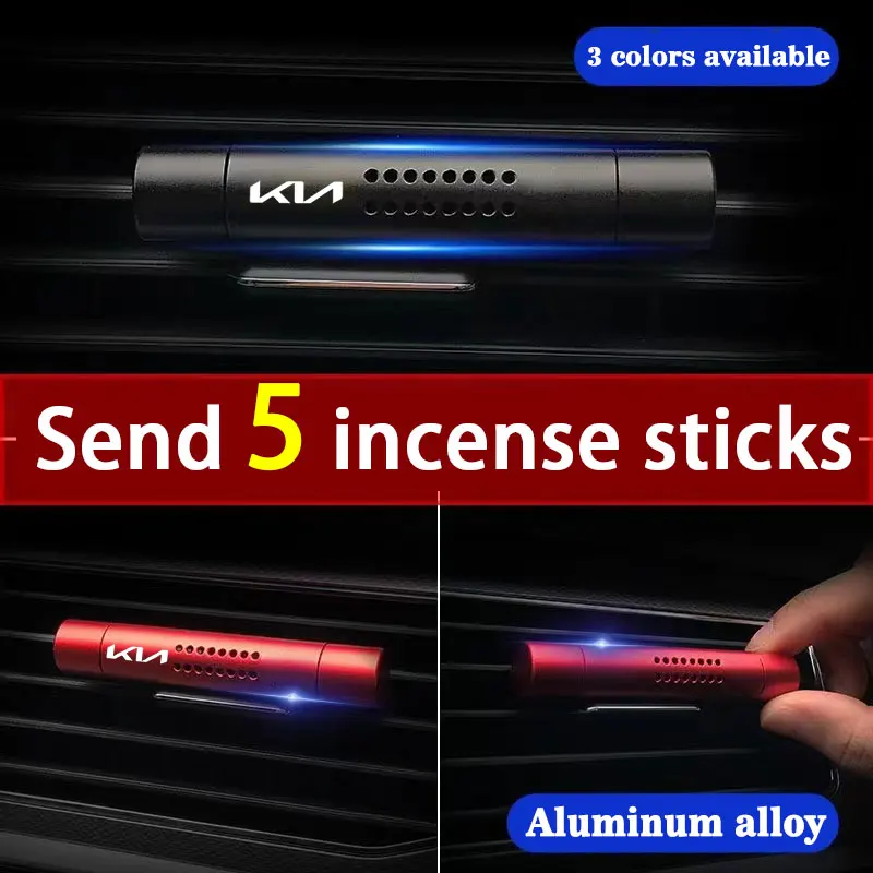 Automobile air purifier Solid perfume diffuser rod For New Kia KN Sportage Ceed Picanto ProCeed Niro Forte 5 3 4 K7 K5 K8 K3 K9