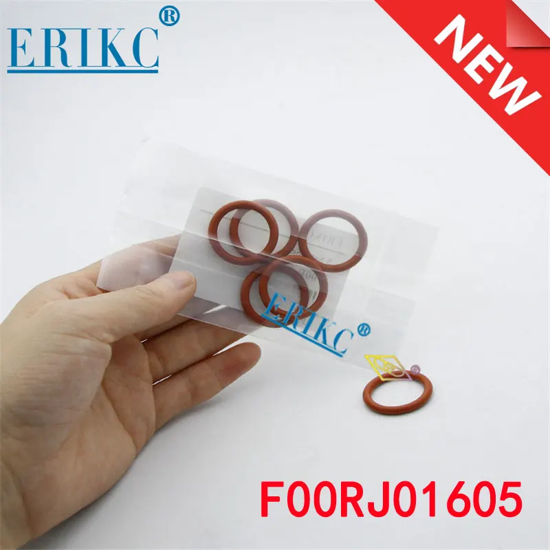 ERIKC F00R J01 605 Oil Resistance O-Ring F00RJ01605 Rubber O Ring Set Assortment Seal Kit F 00R J01 605 for 0445120 Injectors