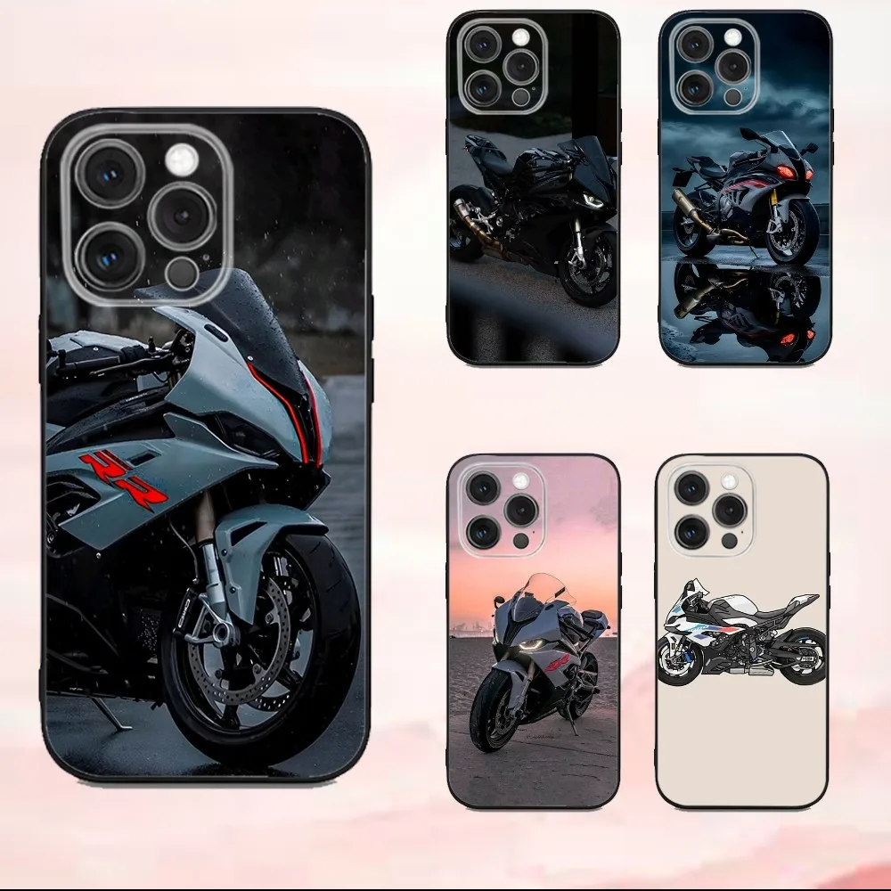 

Bike B-Bmwe-s Moto S1000rr Phone Case For iPhone16,se4,15,14,13,12,11,Pro,X,XS,Max,XR,Plus,Mini Soft Black Cover