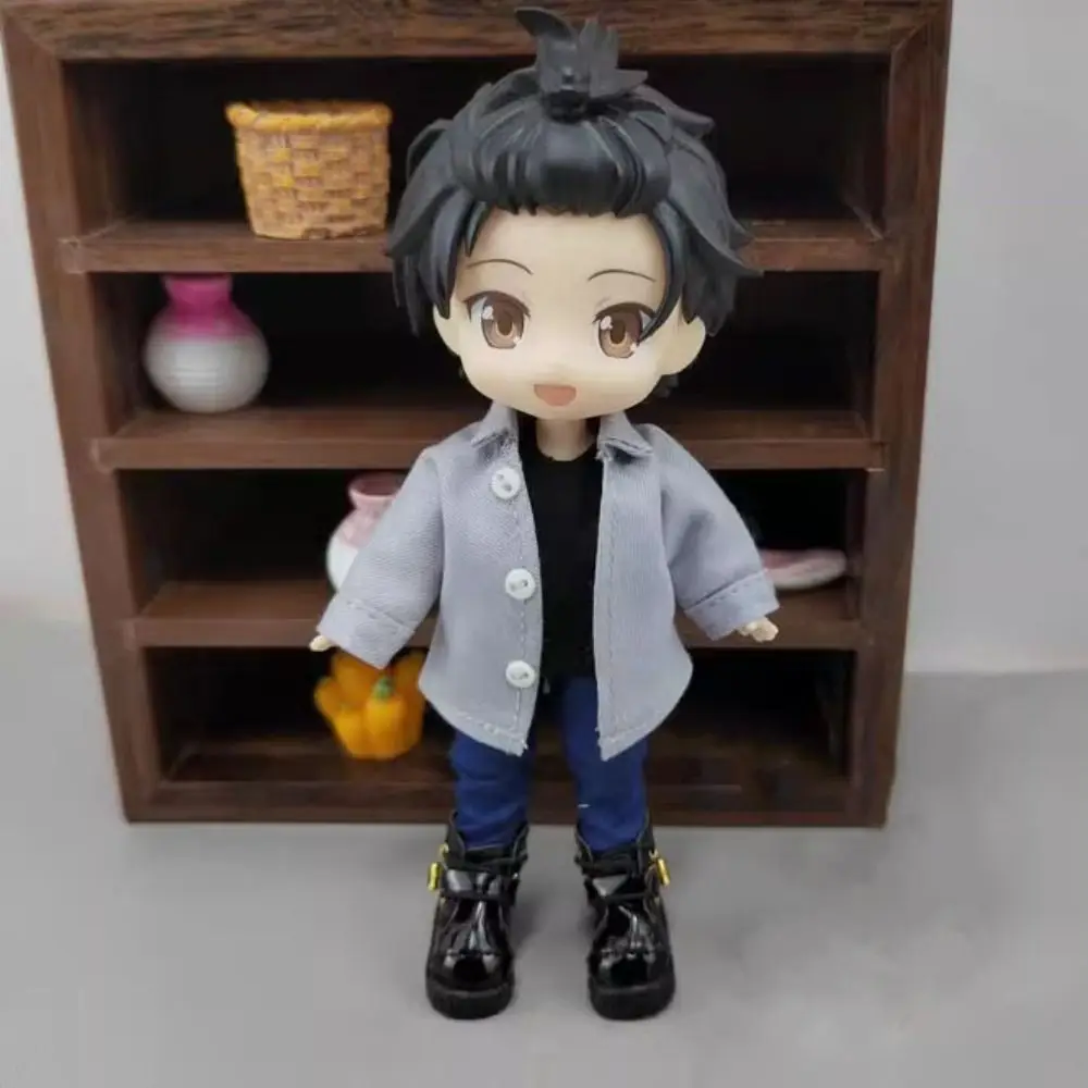 Moda Camicia lunga Seeved Abbigliamento casual Regalo T-shirt Jeans Top 10 stili per bambole ob11 1/11 per bambole Bjd 1/12