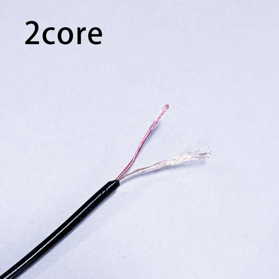 Mehradriges Emailliertes Kabel 2 / 3 / 4 / 5 / 6 / 8 / 9 Adern 8/0,08MM Weiches Kabel PVC Kopfhörerkabel Reparaturleitung