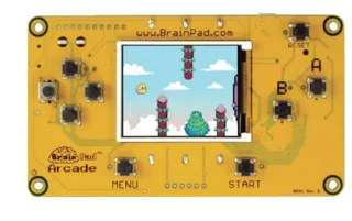 1pcs BRAINPAD-AR1 BrainPad Arcade open source game console STM32F401 Development