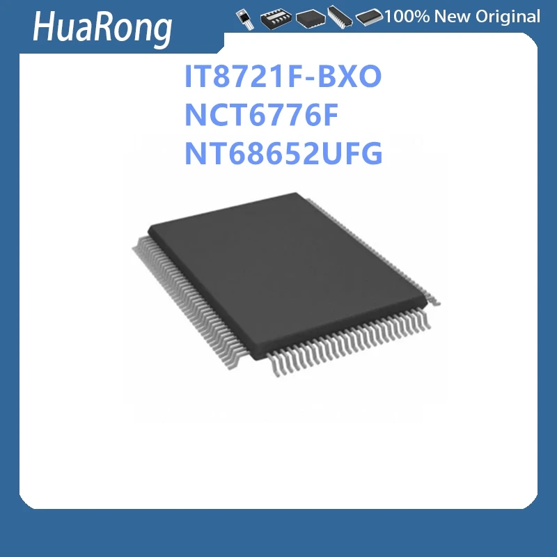 5Pcs/Lot IT8721F-BXO NCT6776F NCT6776 NT68652UFG NT68652 TQFP128