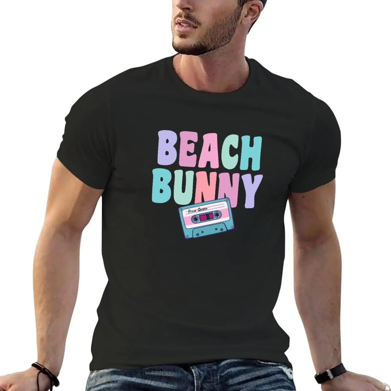 

Beach Bunny Prom Queen cassette T-Shirt blanks customizeds shirts graphic tee mens funny t shirts