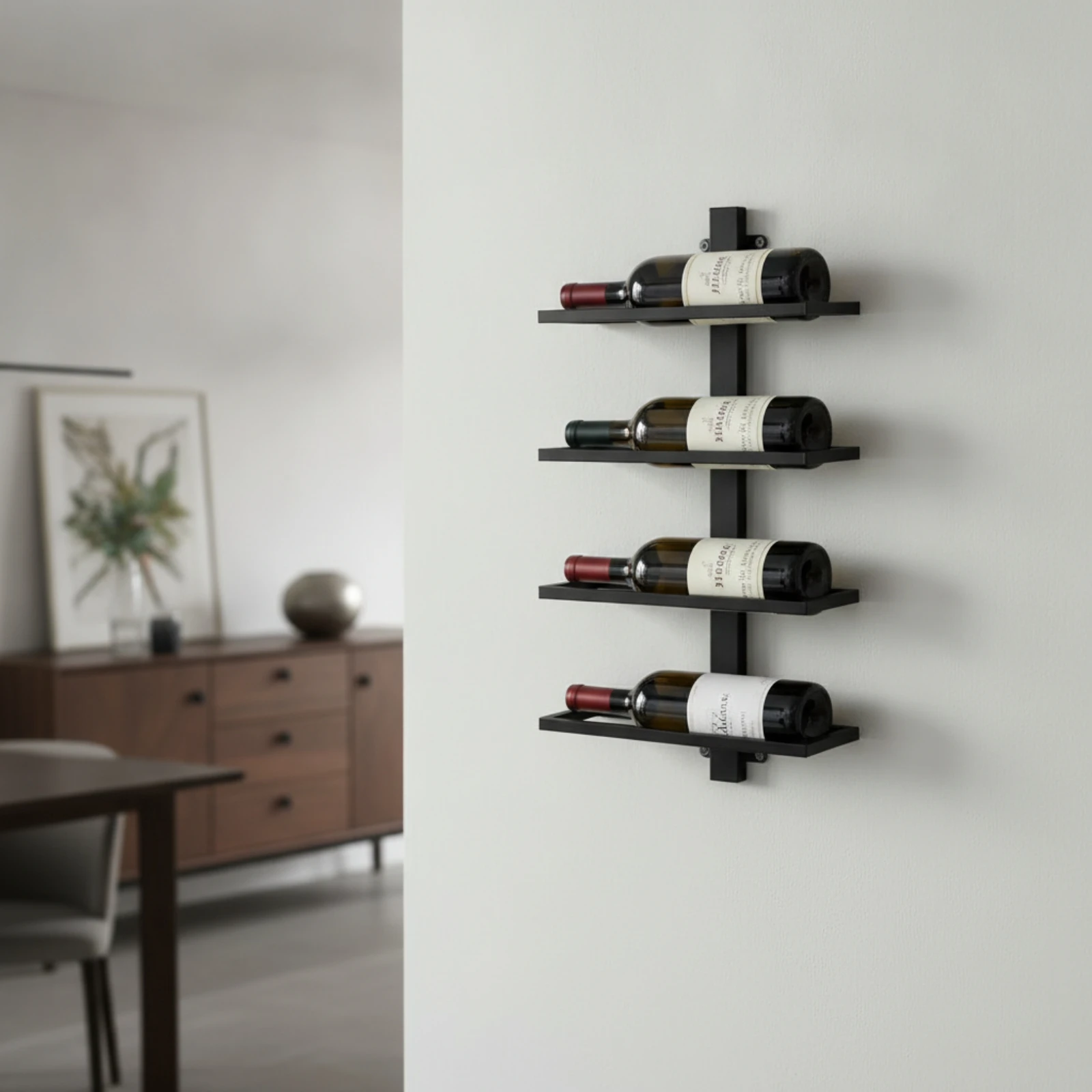 Wandgemonteerd wijnrek met ope - Wine Rack Wall Mount recensie en prijs