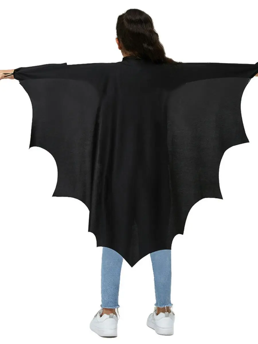 ชุดคอสเพลย์ค้างคาวสำหรับเด็ก ชุดแสดงบนเวที สไตล์ดั้งเดิม ผ้าโพลีเอสเตอร์ ทันสมัย เหมาะสำหรับงานแสดงบนเวที