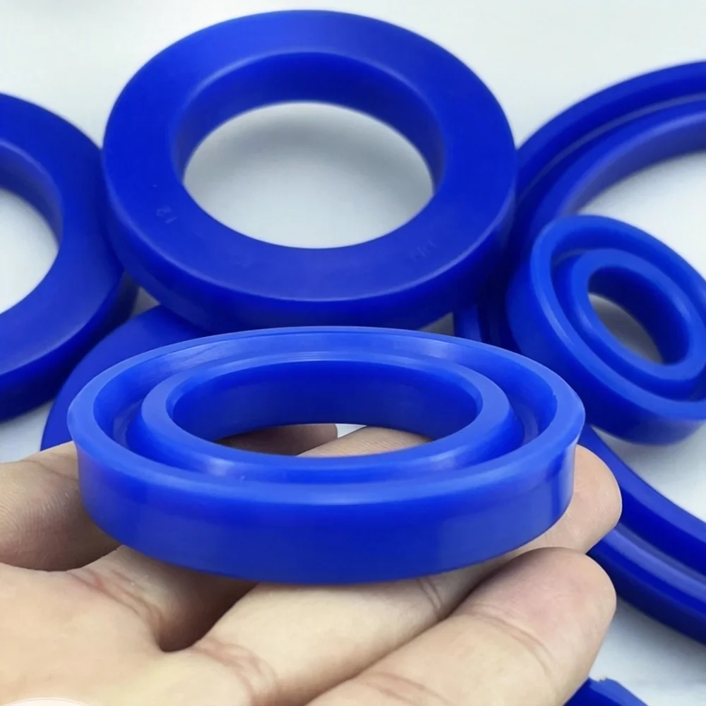 ID 60mm 63mm 65mm 67mm 68mm 71mm UN Radial Shaft Hydraulic Seal Polyurethane Piston Shaft Piston Rod PU Single Lip Cup Oil Seal