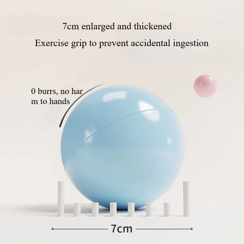 50 pçs/lote 7cm bola pit bolas ce certificado oceano bola macia pe bebê cerca bolas eco-friendly criança brinquedos bola piscina bolas