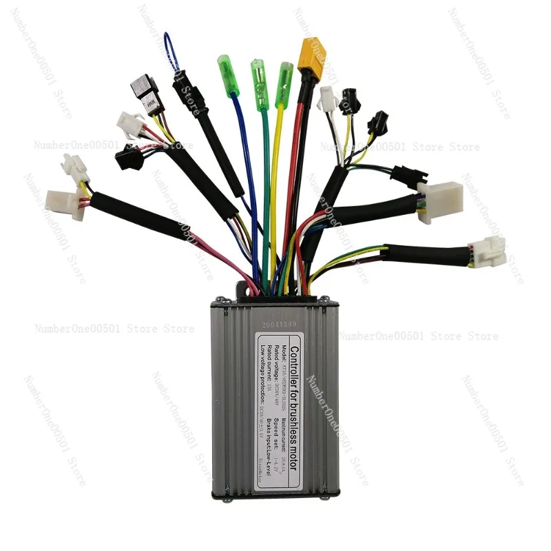 

36 В/48 В 250 Вт/350 Вт 6-трубный бесщеточный контроллер прямоугольной волны с крутящим моментом 20 А