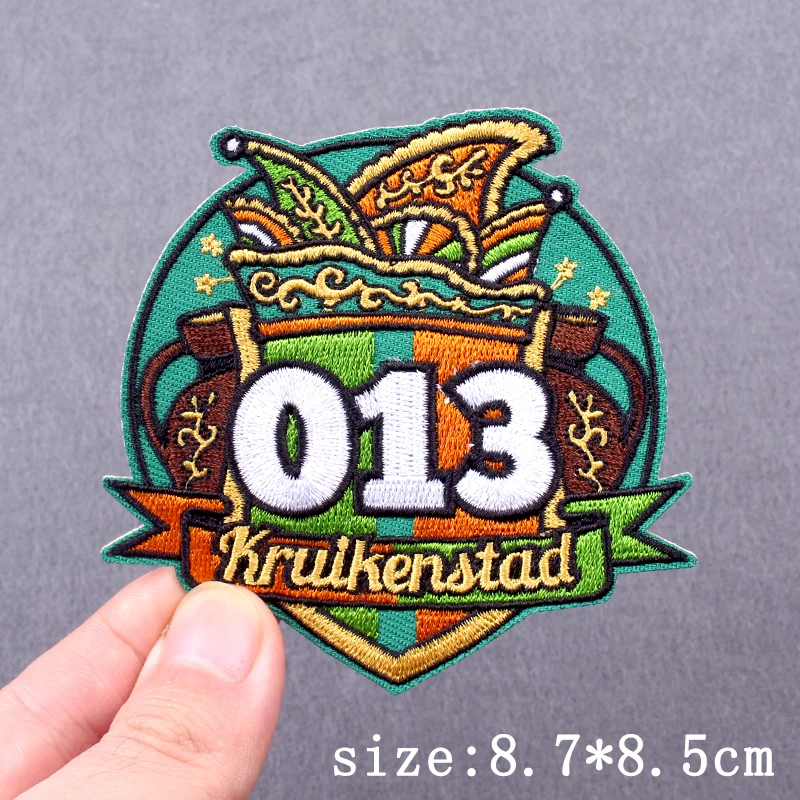 رقعة تطريز كرنفال كرنفال كرويكينجون ، مكواة على رقعات للملابس ، رقعات كرنفال مقلمة ، رقعات كرنفال بيرة #6