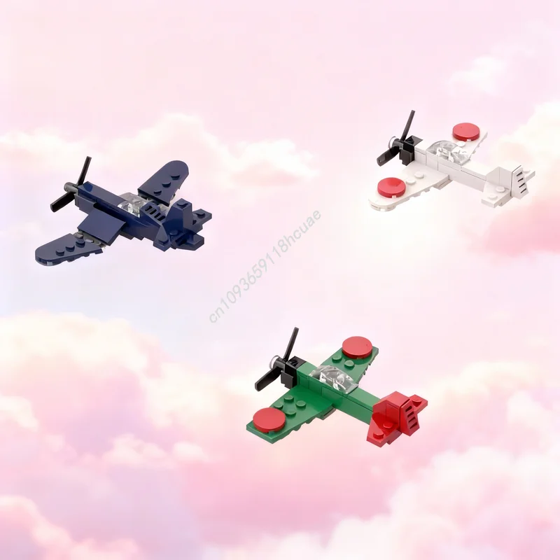 135 個 MOC コルセアゼロモデルビルディングブロッククリスマスギフト建築組み立ておもちゃ DIY 教育レンガ子供の創造的なアイデア