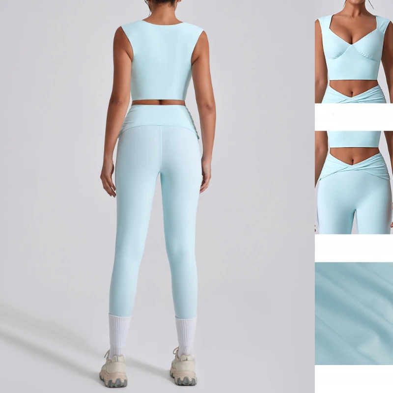 Trendy 2 Pieces Y2K Outfit Tracksuits Crop Tops Flare Leggings,Sports Bell Bottoms Workout Lounge Sets For Women