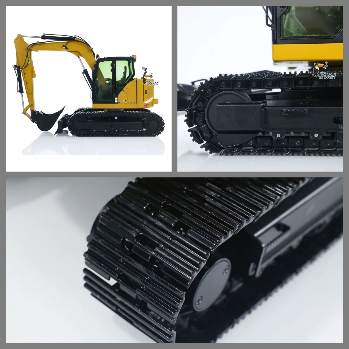 

Новый металлический 1/14 RC гидравлический экскаватор C308 Радиоуправляемый экскаватор Строительная машина RTR Light Sound Машина Игрушечная модель автомобиля