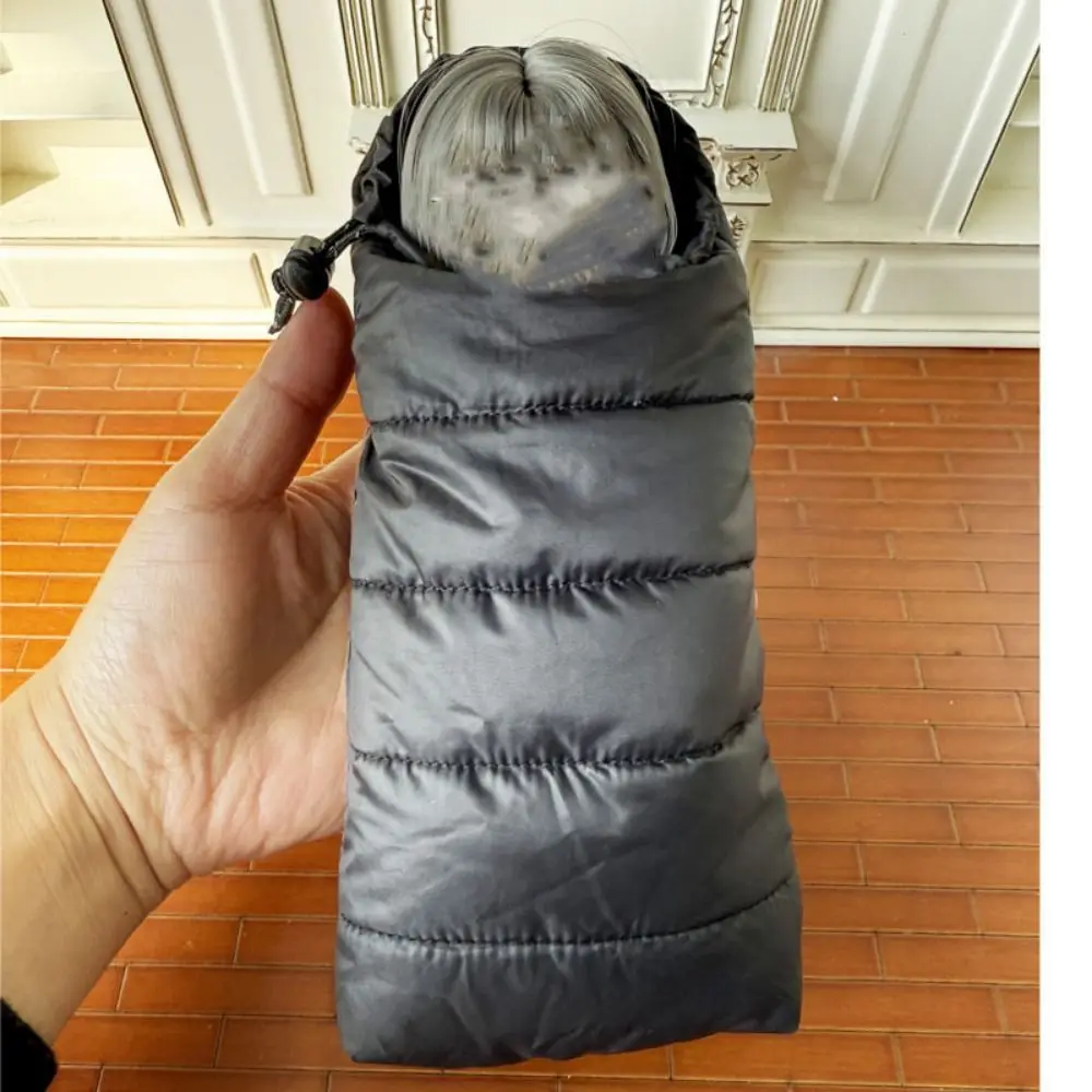 Saco de dormir de simulación de muñeca 1:12, diseño de simulación, accesorios decorativos, modelo en miniatura para casa de muñecas, estilo de Camping en miniatura