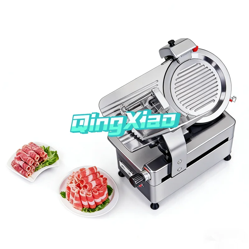 

New Innovation Automatic Meat Slicer Stainless Steel Blade Firm Durable Commercial Electric For Butcher Shop Deli Kitchen Sale