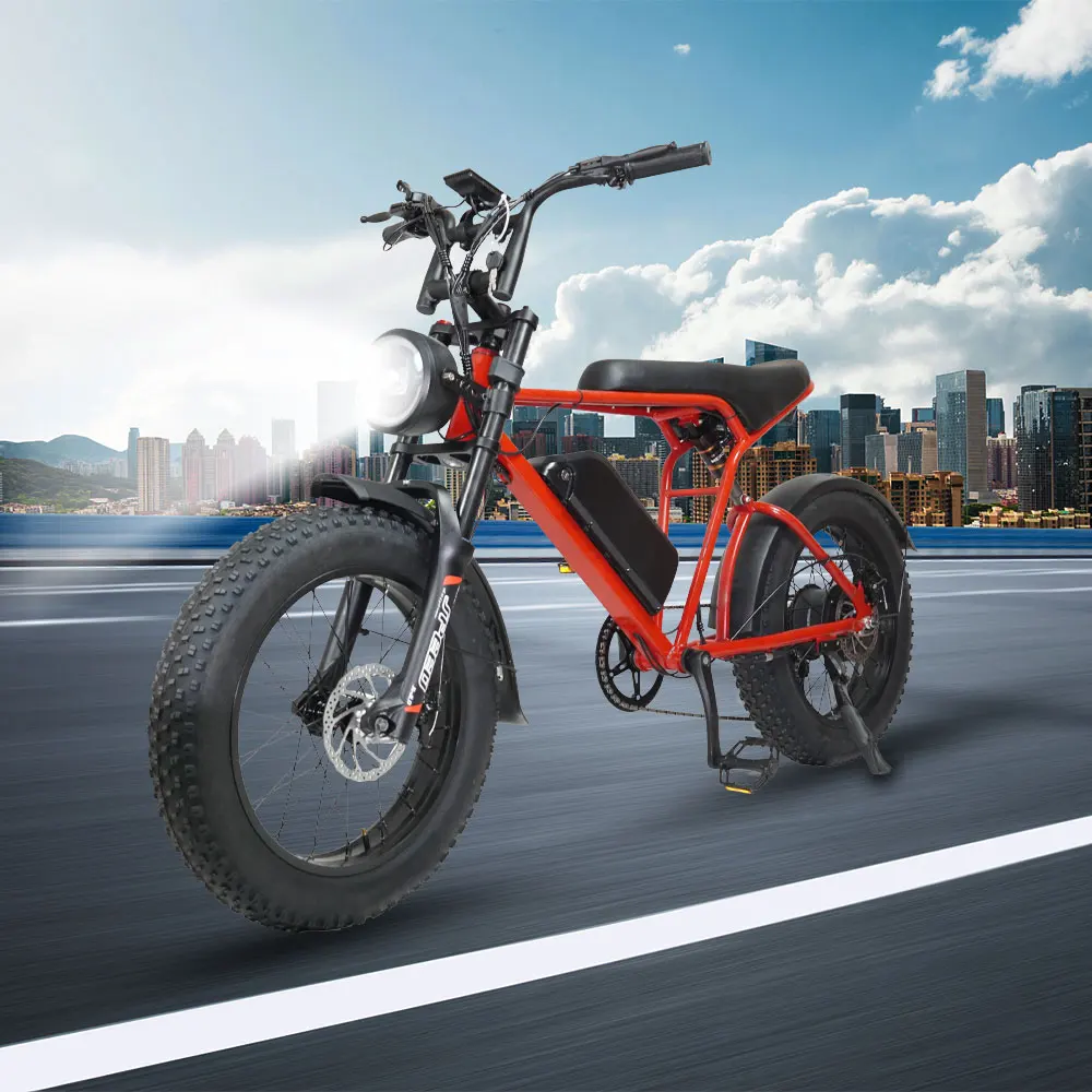 مصنع الجملة حار بيع الدهون الإطارات E-الدراجة دورة E دراجة عالية السرعة Ebike الدراجات الكهربائية الكربون 20 بوصة الرجال الدراجة الجبلية