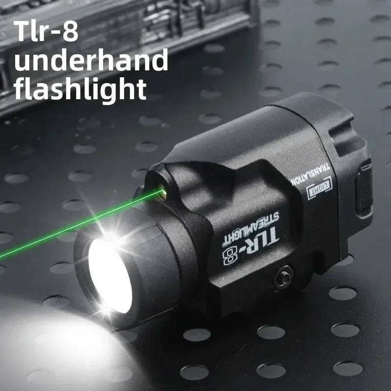 2026 Complete Practical Function TLR-8 20MM Rail Flashlight Daily Outdoor Play Accessory