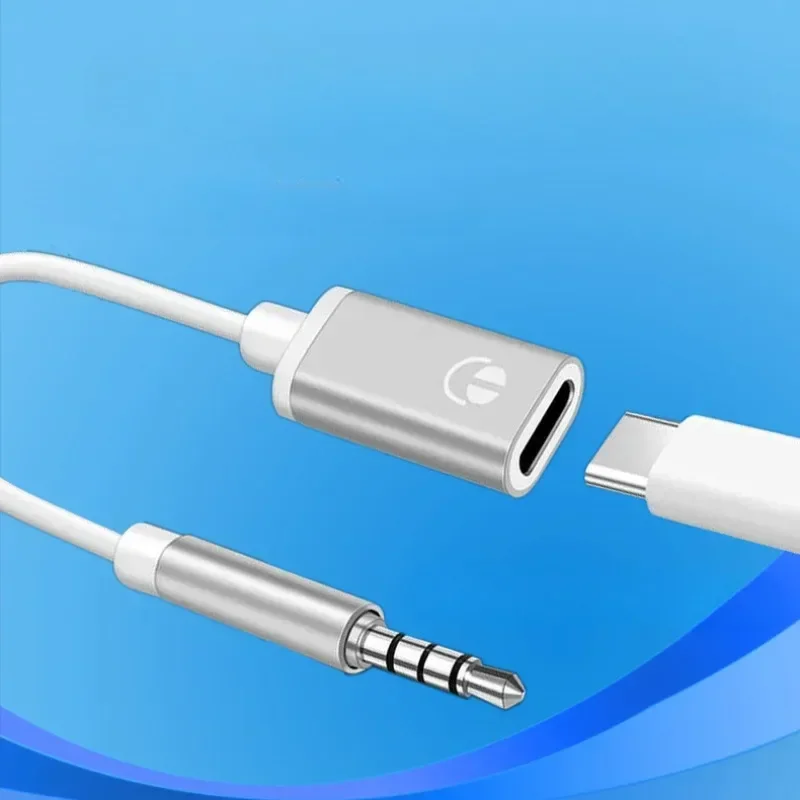 1PC 3.5mm Aux Audio Jack Stereo Earphone Audio Splitte Headphone Splitte Double Adapter Cable For IOS Android Phone MP3