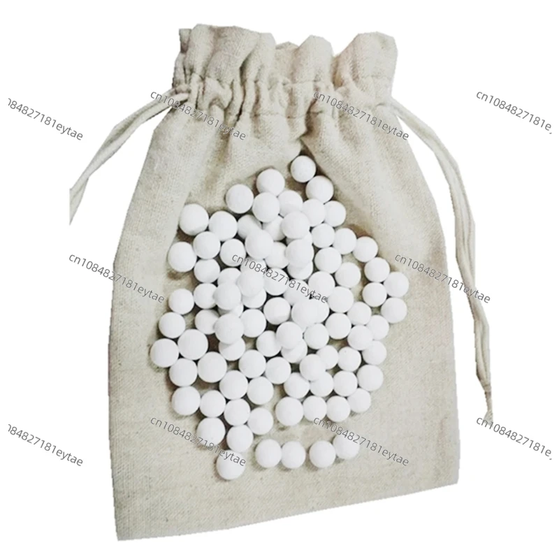 High Temp Pie Baking Bean Weights Ceramic Stone with Drawstring Bag 500g