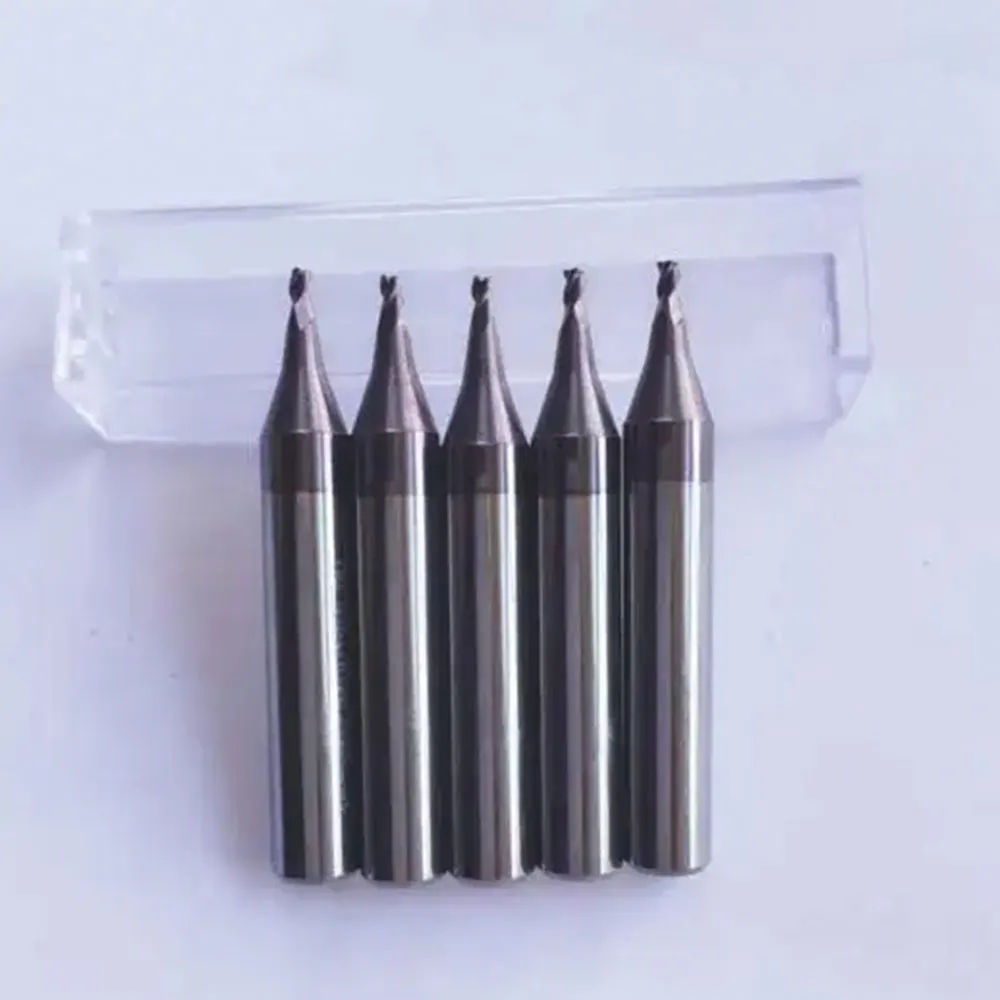 2pcs/lot 1.5mm flat end milling cutter 0040 square end mill for WenXing 399AC.ex vertical key duplicating machines