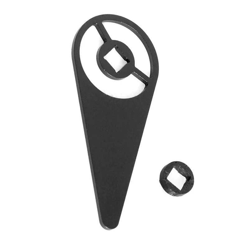 AS95-RC Auto Upgrade Metall Daumenhebel Lenkrad Trigger Einhandsteuerungsadapter für Flysky G7P FS-G7P RC Autoteile Schwarz