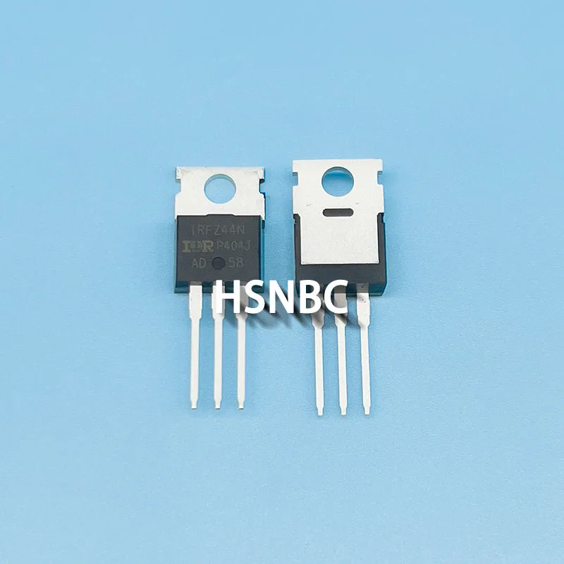 10Pcs/Lot IRFZ44NPBF IRFZ44N FZ44N TO-220 55V 49A MOSFET N-Channel Field-effect Transistor 100% New Imported Original