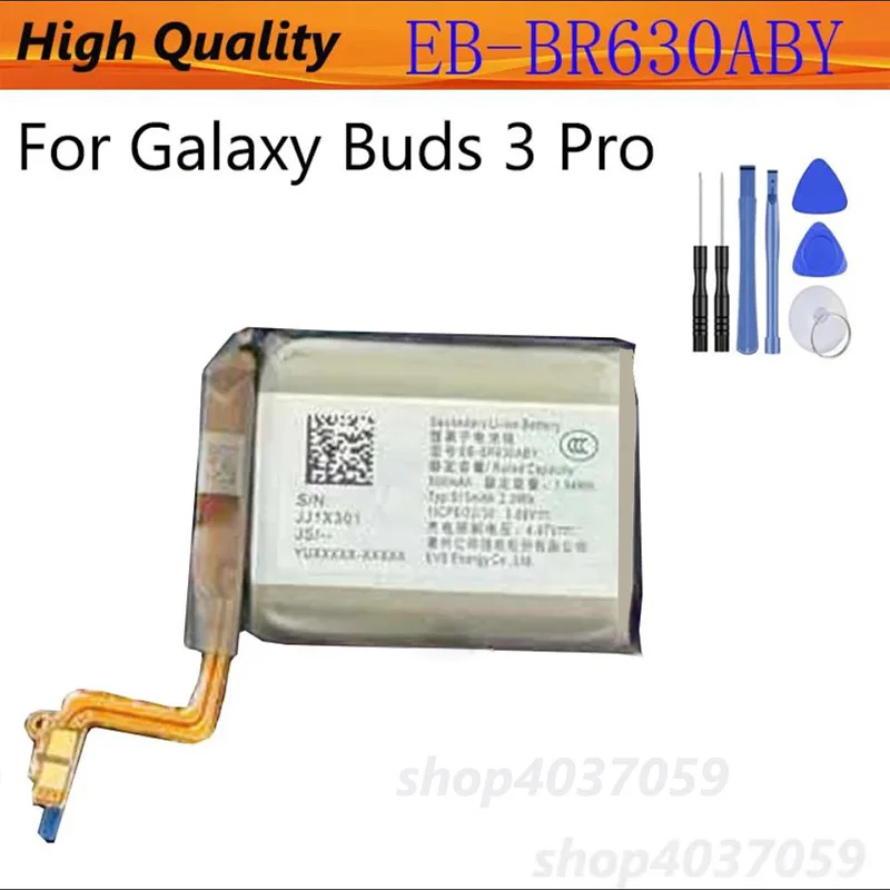 New Hight Quality Battery EB-BR630ABY Battery 500mAh For Galaxy Buds 3 Pro + tools