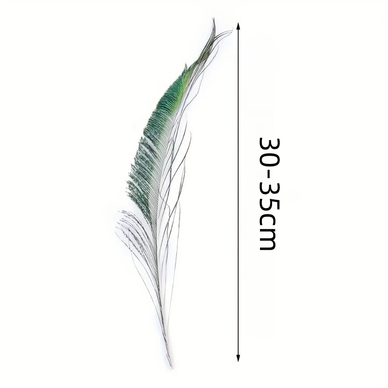 10 pçs plumas de pavão 30-35cm penas naturais para diy artesanato jóias fazendo casamento casa decoração do hotel uso