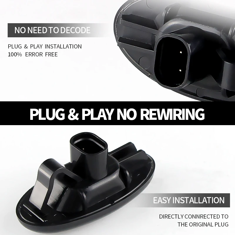 2PCS LED Seite Marker Lichter Blinker Lampen Canbus Für Mazda 2 2011-2014 3 2004-2009 5 2006-2010 MPV 2004-2006 Auto Zubehör