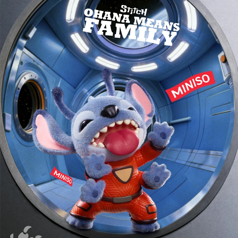 Nowa seria Hot Stitch Ohana Means Family - Blind Box, figurka Stitch do dekoracji biurka, Mystery Box, kolekcja figurek, prezent na Boże Narodzenie