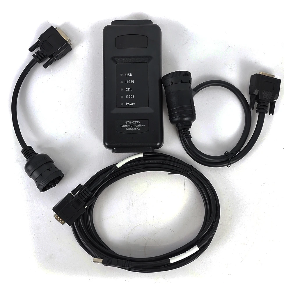 For Adapter ET3 ET4 USB WIFI Version for Cat3 With KEYGEN Plus 14 Pin Cable Truck Diagnostic Tool