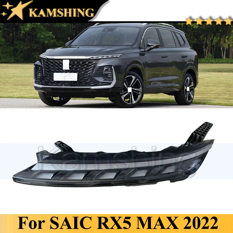 

Kamshing LED Daytime Running Light DRL For SAIC RX5 MAX 2022 LED Day Light Front Driving Light Lamp