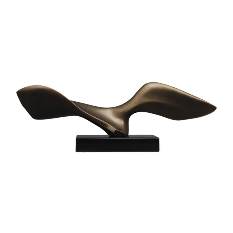 

Abstract sculpture art ornament Modern minimalist soft decoration FRP home furnishing sales office Living room display