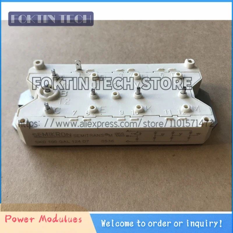 New SKD100GAL124D7  SKD 100 GAL 124 D7 Power  Module