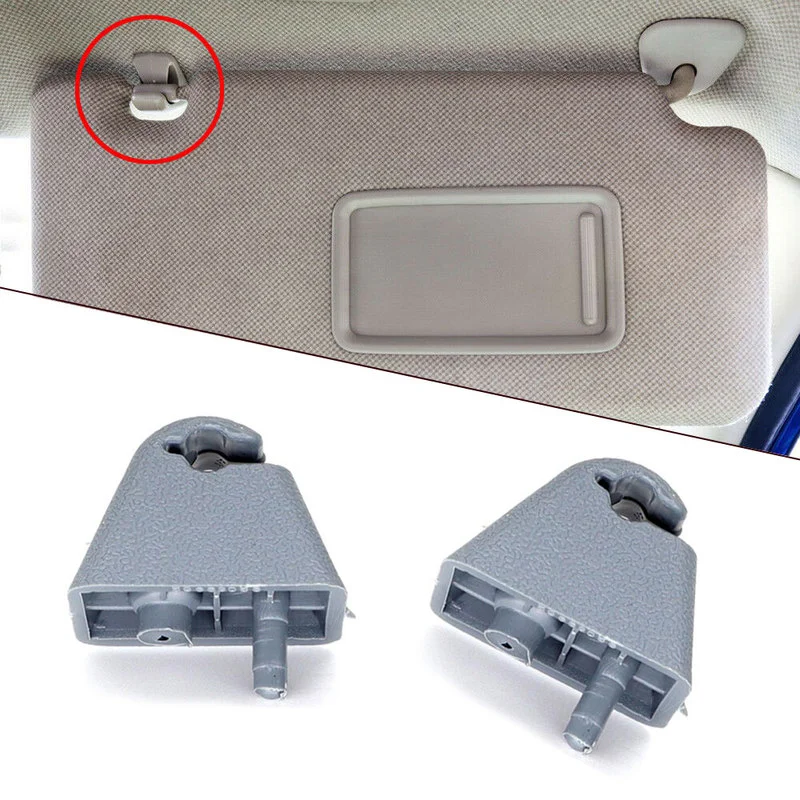 2pcs Car Interior Sun Shade Holders Clips for Opel Vauxhall Vectra Vivaro A Astra F Corsa Combo B Carlton Tigra Senator Cavalier