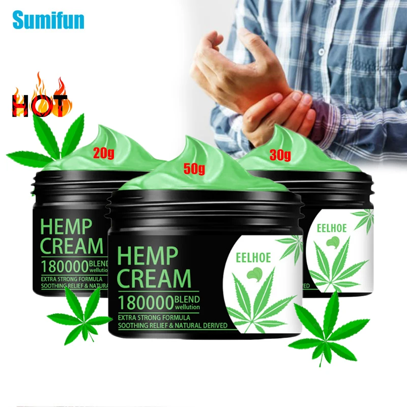 

20/30/50g Hot Sale Herb Analgesic Cream Muscle Joint Pain Relief Ointment Treat Arthritis Rheumatism Knee Lumbar Care Plaster