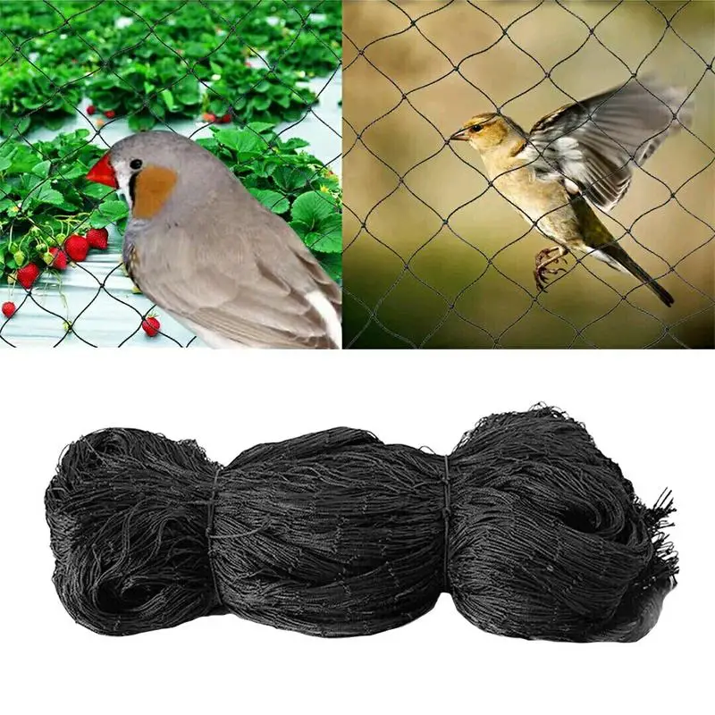 Bird Netting Heavy Duty Anti Bird Protective Net Polyethylene AntiBird Net Mesh Poultry Net Breeding Net For Fence Garden