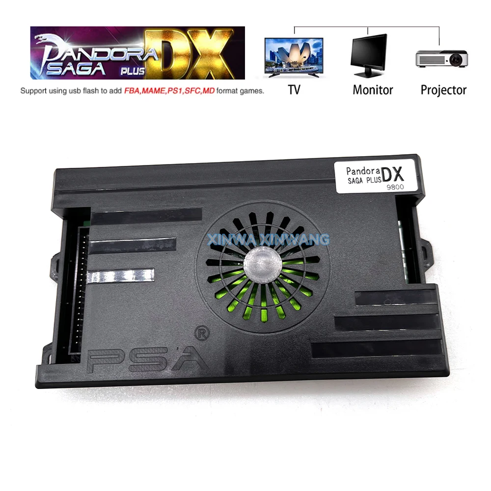 DX Pandora Saga Box 26800 في 1 لوحة ألعاب 2-Players اللوحة الرئيسية HDMI VGA لخزانة ألعاب الأركيد بار آلة علوية وحدة تحكم عصا التحكم