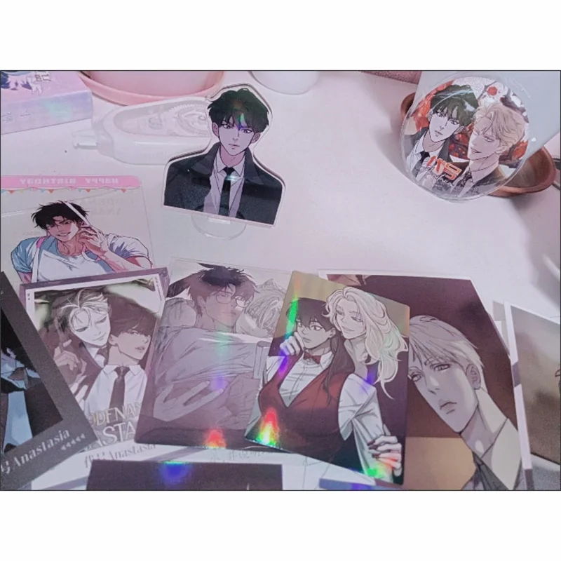 New Code Name Anastasia Peripheral 20 Piece Set Of Standing Cards, Hot Stamping, Making A Bar, Bookmarks, Postcards, Gifts