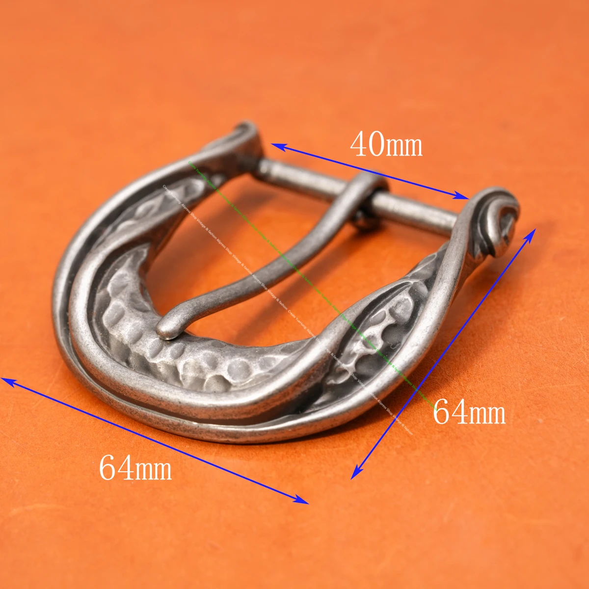 الرجال الثقيلة قوي خمر الفضة معدن المتعثرة مطروق حزام مشبك الجلود الحرفية مشبك صالح 40 مللي متر حزام #1