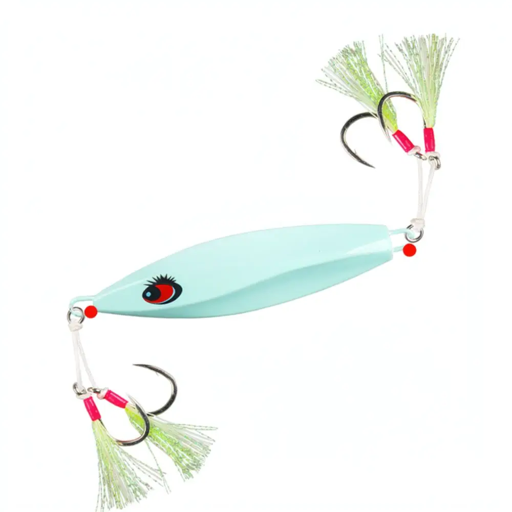 Butterfly Metal Jig Lure For For YJ Aquahunter Glow Slow Sinking Fishing Bait Bass Grouper Seabass Saltwater Jigging Tackle