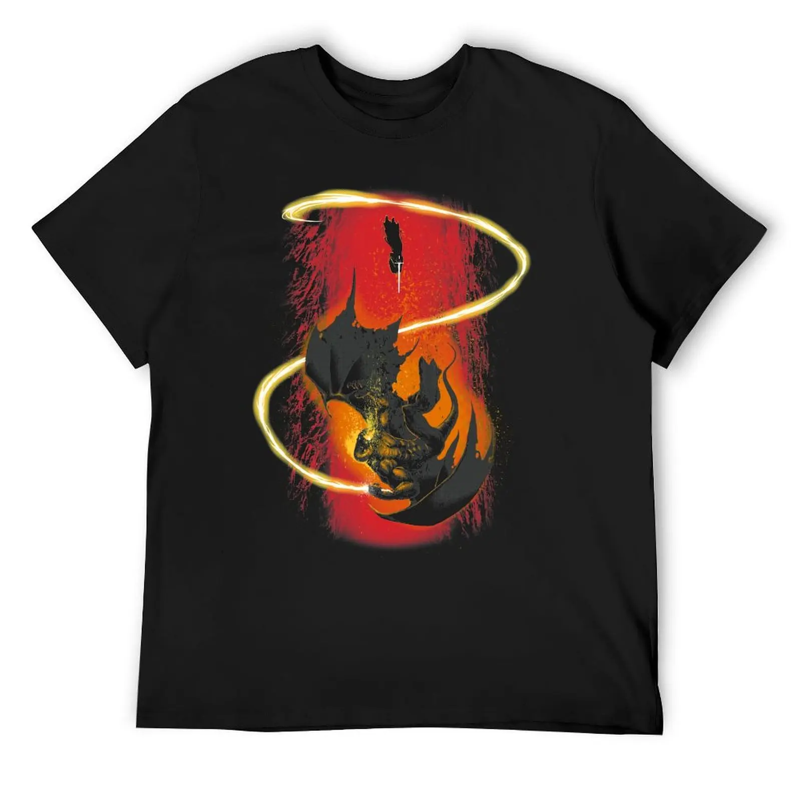 

The Wizard & The Demon T-Shirt Blouse valentines clothes anime stuff anime shirts men