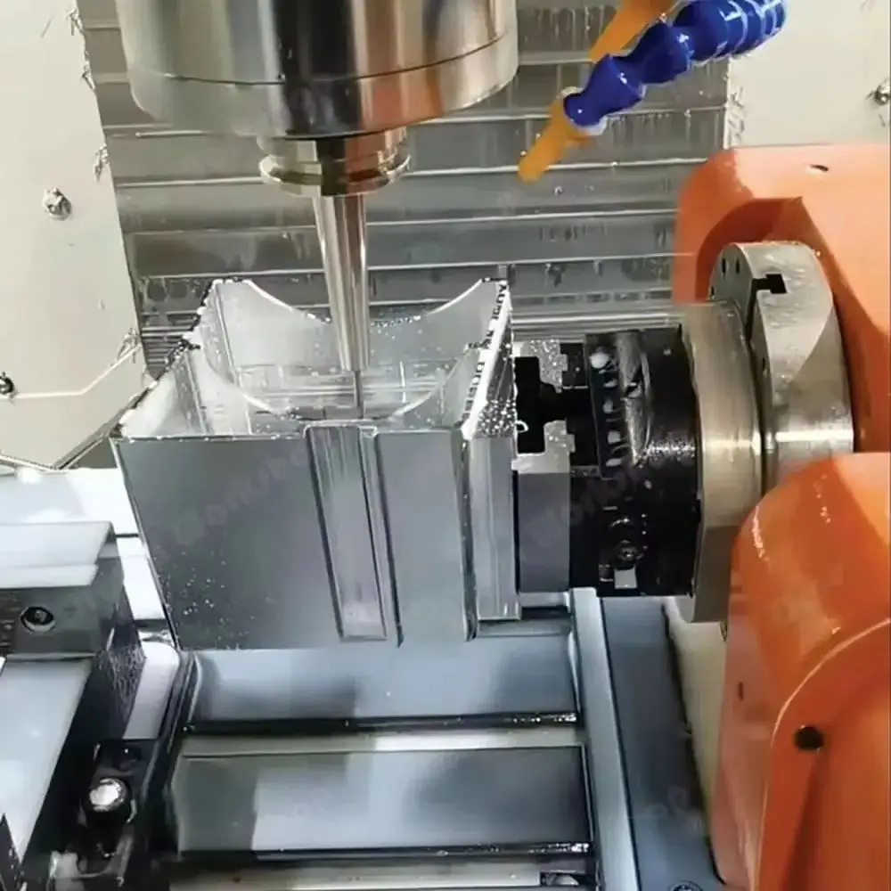 Self-centering 4-axis 5-axis precision concentric vise fixture CNC replaceable soft jaw five-axis special vise