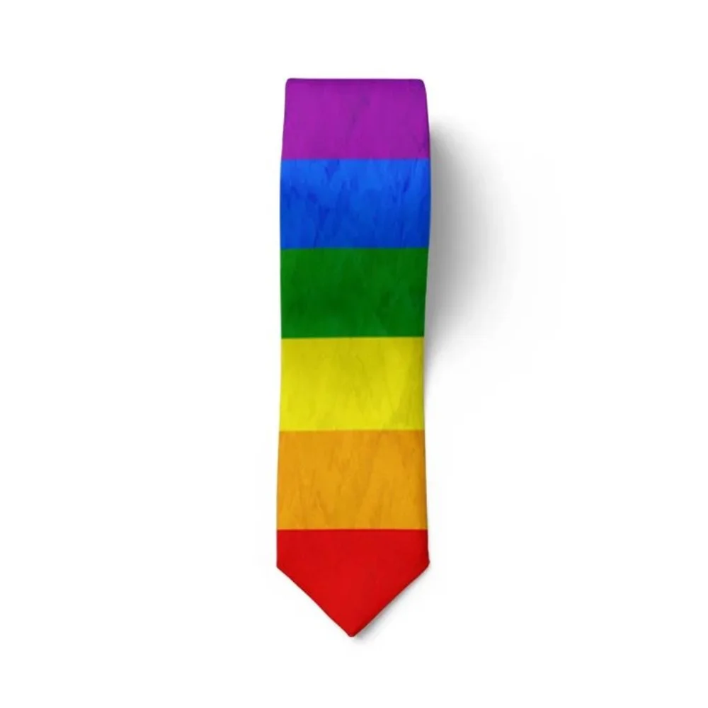 

Модный узкий галстук-бабочка 8 см, радужный, регулируемый, разноцветный, ручной работы, мягкий, мужской, аксессуар для костюма