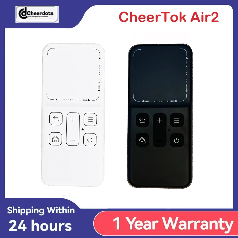

CheerTok Air 2, пульт дистанционного управления для телефона, Bluetooth с сенсорной панелью на экране для смартфона, iPad, компьютера, смарт-устройства