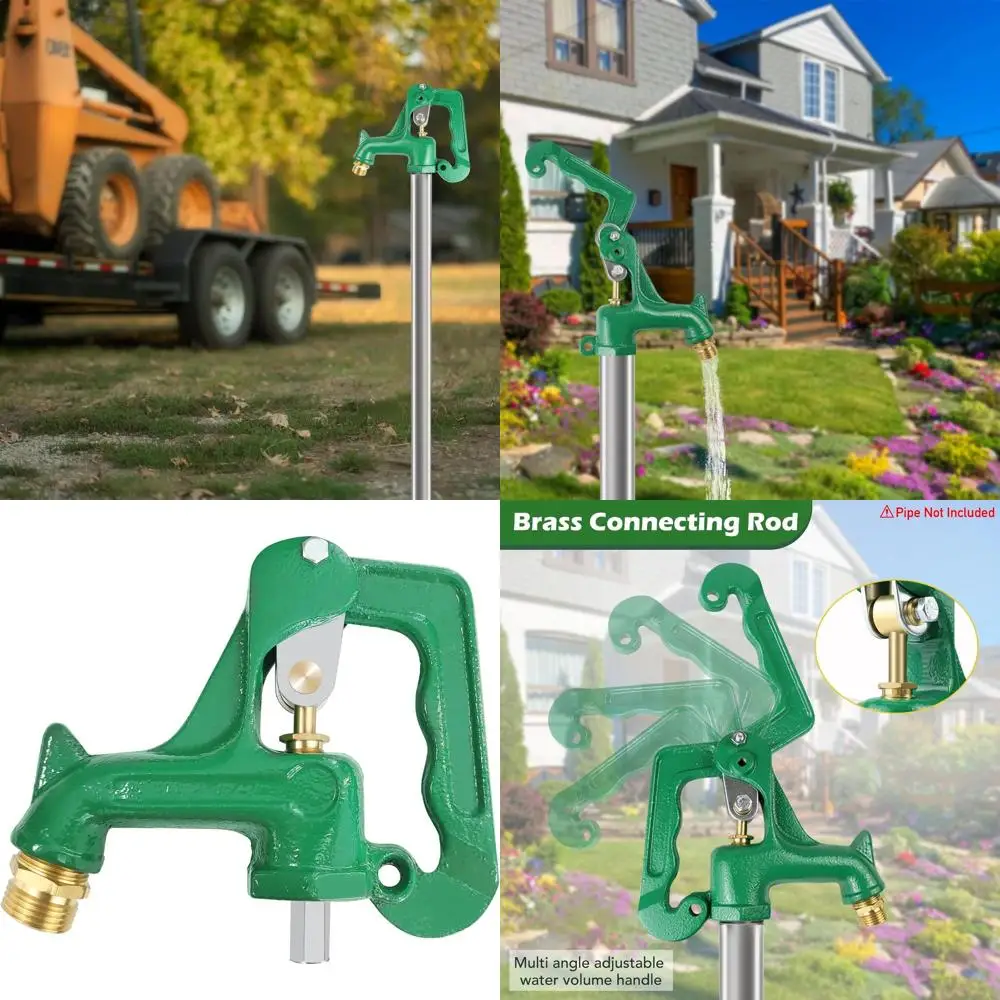 

Frost-Resistant Yard Hydrant with 3/8-16 UNC Rod and 1 NPT Thread for Outdoor Irrigation, Compatible with 3/4 Hose