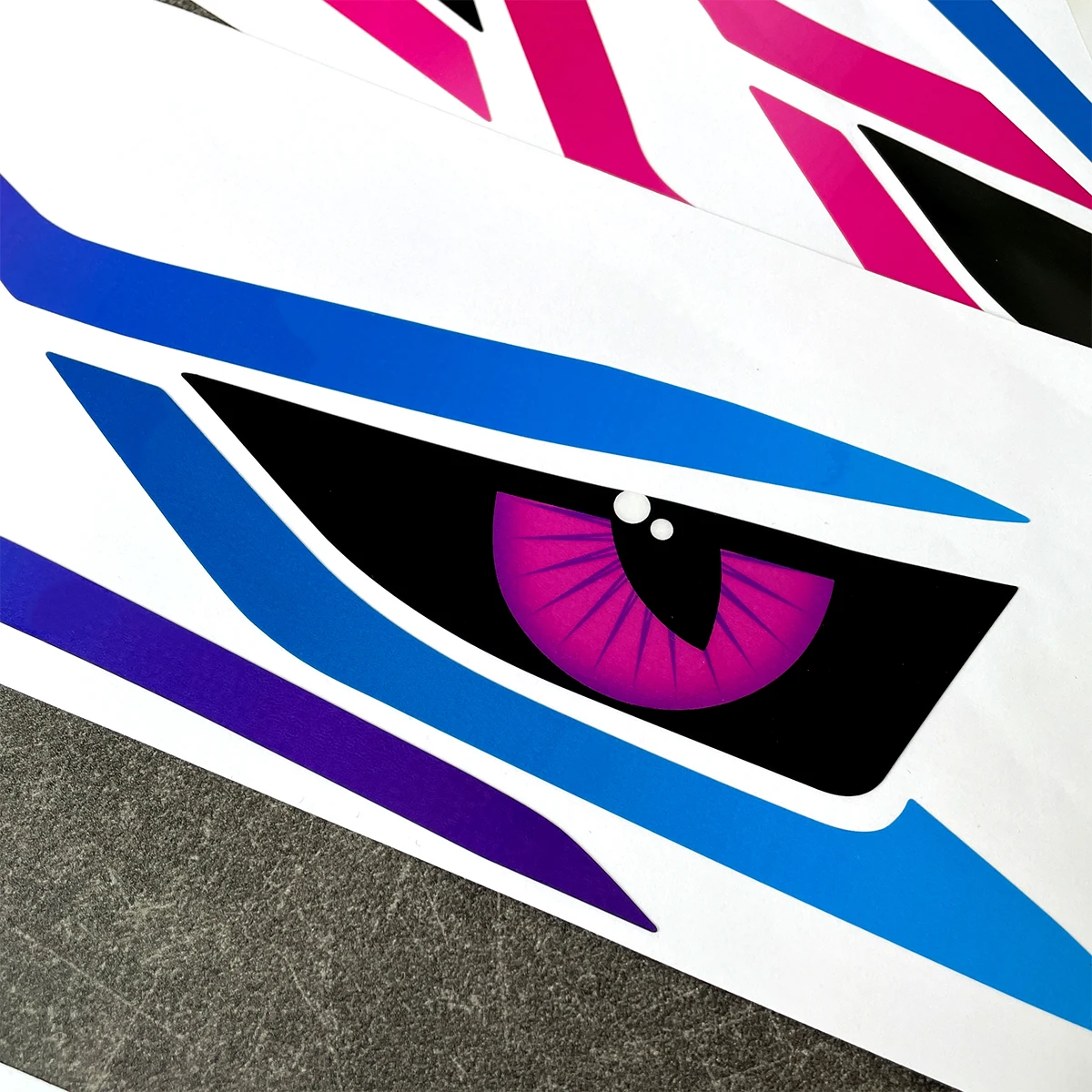 For PCX160 PCX 160 Moto Body Headlight Eyes Vinyl Stickers Tint Transparent Decal Motorcycle Accessories Waterproof Decals