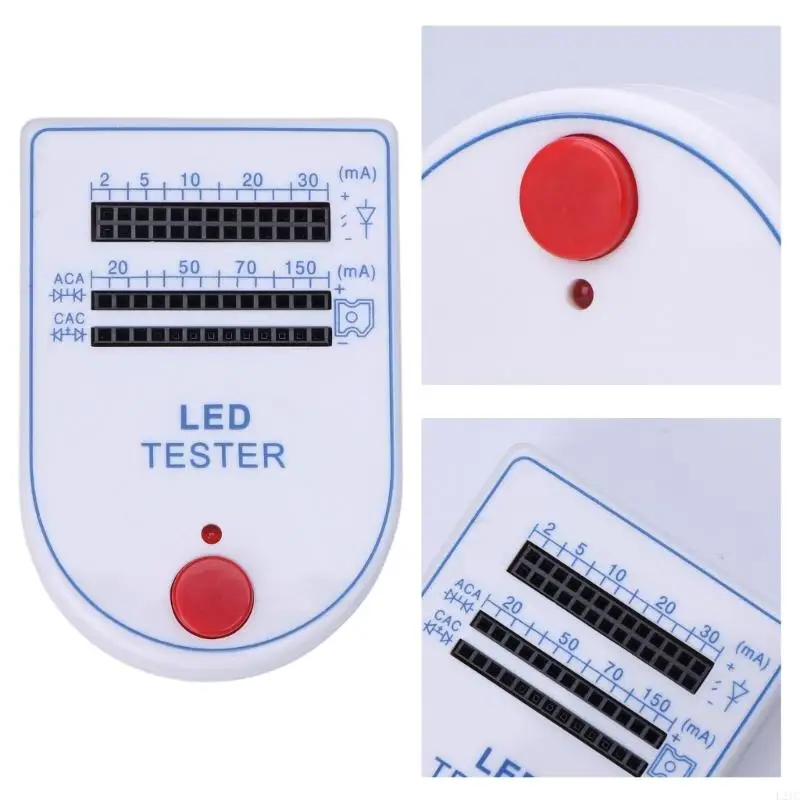 2025 NOUVEAU BOX TESTER TESTER LED PORTABLE MINI LAMPE BALBE DIODE LETUR