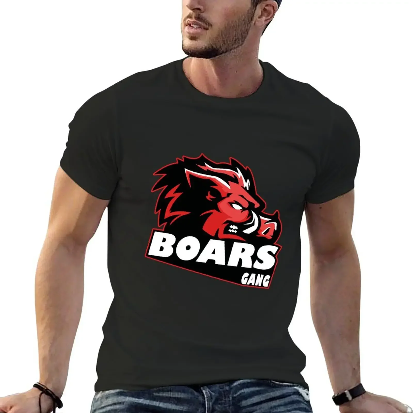 Boars Gang T-Shirt quick drying shirts graphic tees custom shirt Short sleeve tee men